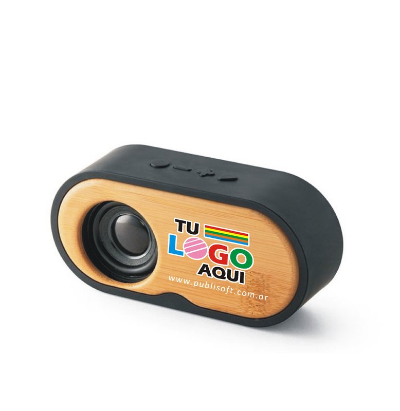 Altavoz Tilly, abs y madera bambu