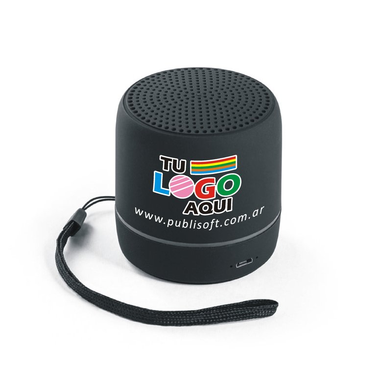 Altavoz turing, abs, negro