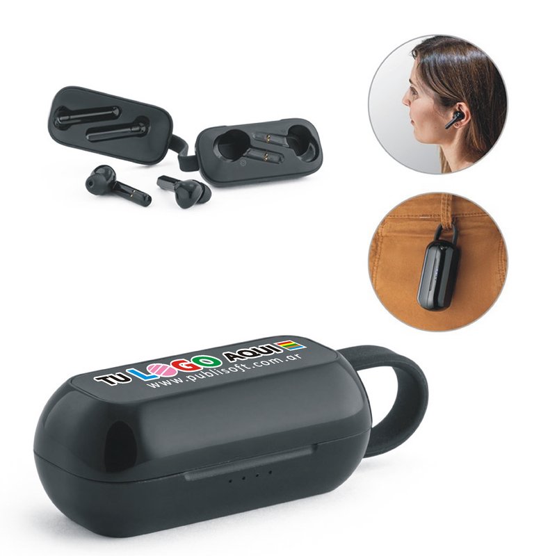 Auriculares inalámbricos Boson, estuche de carga