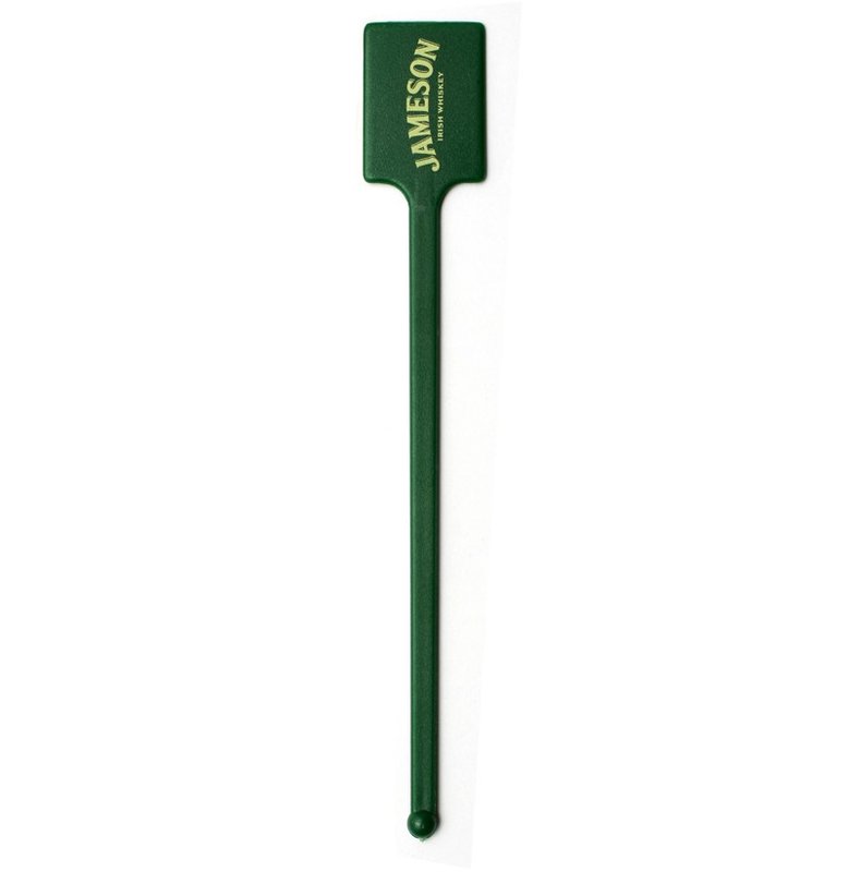 Batidor trago largo cabeza cuadrada, verde