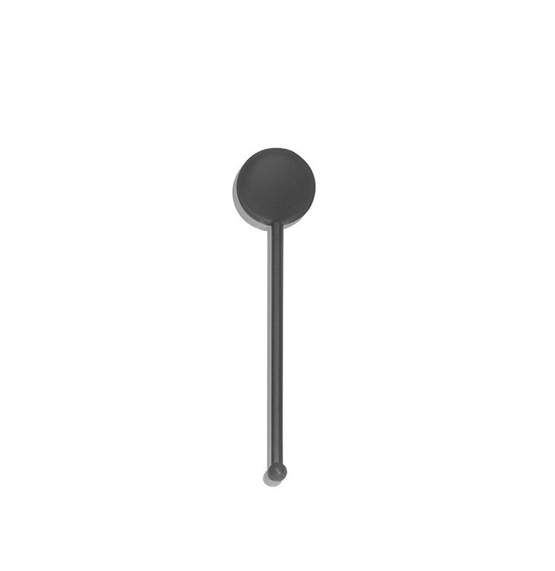 Batidor whisky corto, negro