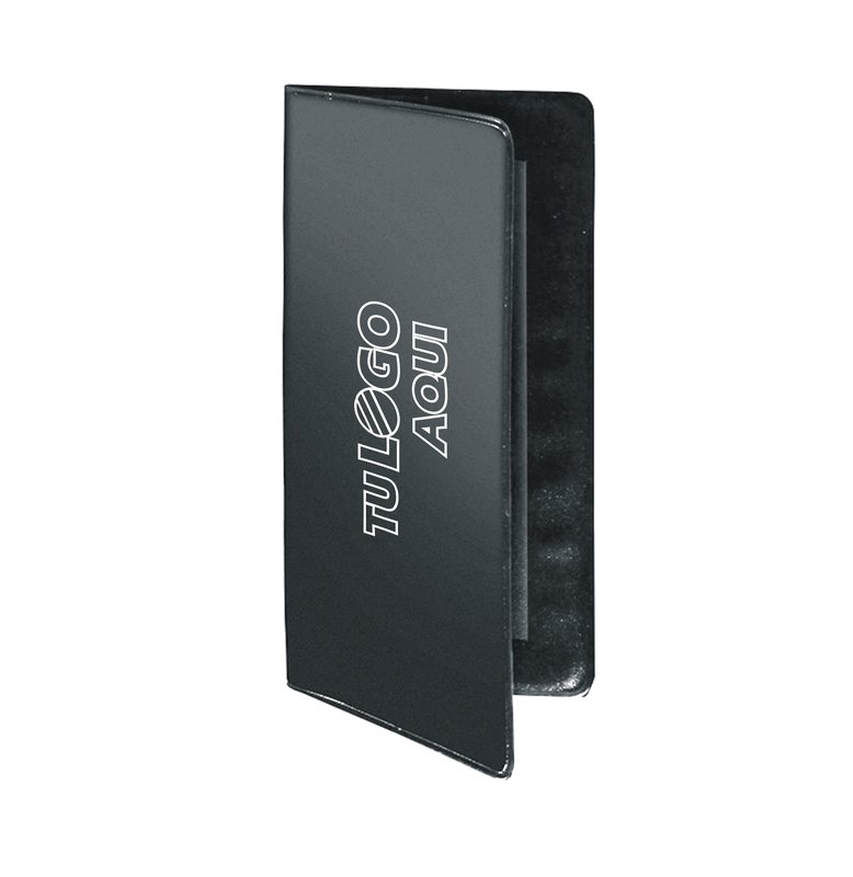 Billetera para mozo 5 divisiones,tela pvc azul oscuro