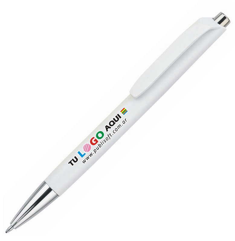 Bolígrafo California blanco
