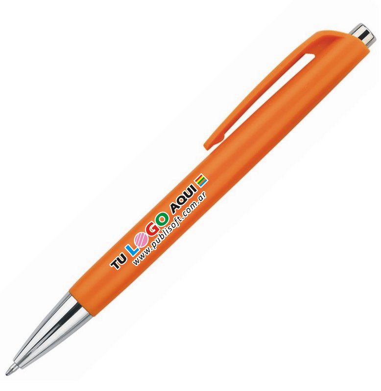 Bolígrafo California naranja