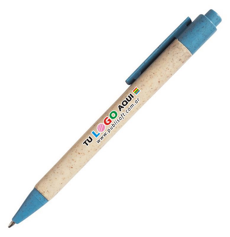 Bolígrafo Kansas, azul claro