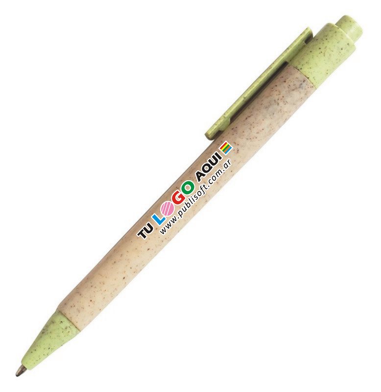 Bolígrafo Kansas, verde claro
