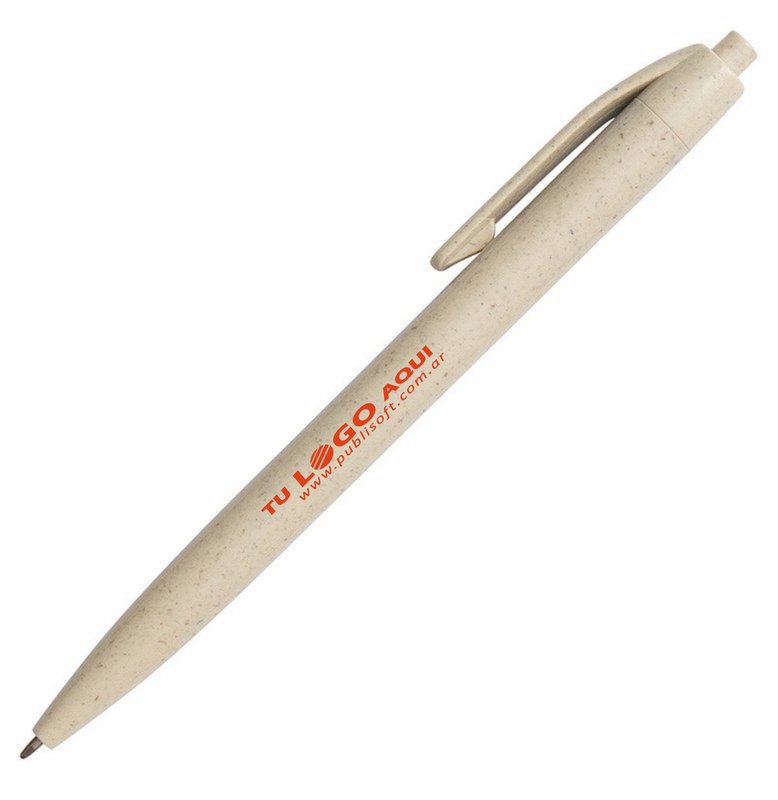 Bolígrafo Lolipop, eco beige