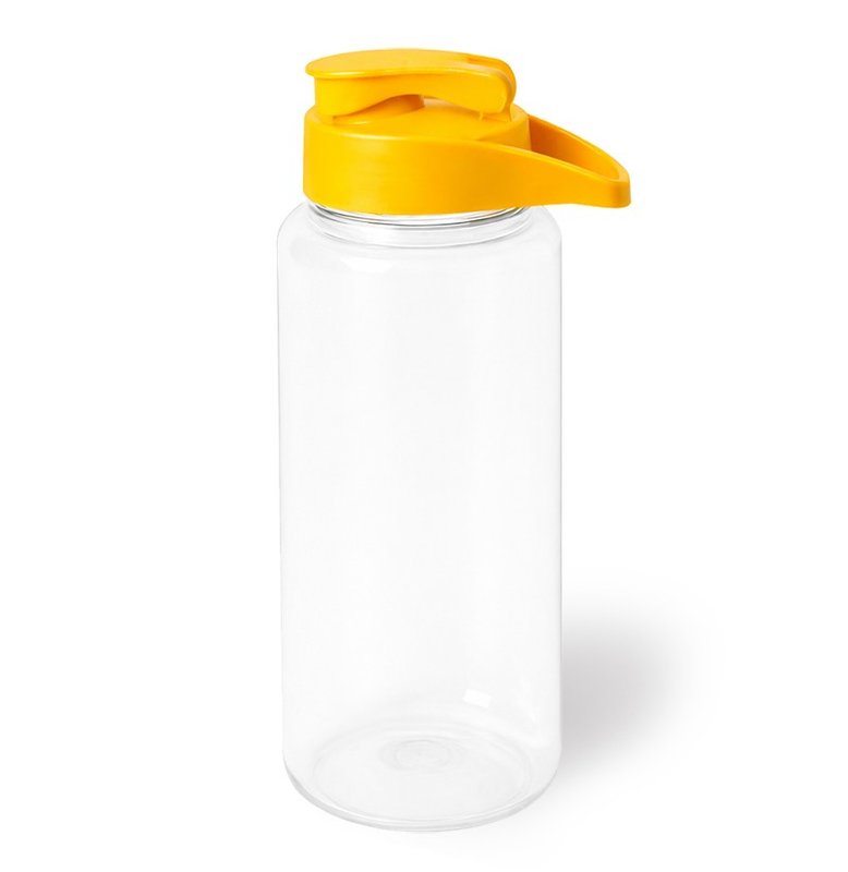 Botella big Dakar, 1100ml, tapa flip, amarillo
