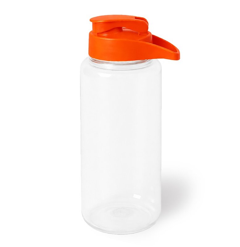 Botella big Dakar, 1100ml, tapa flip, naranja