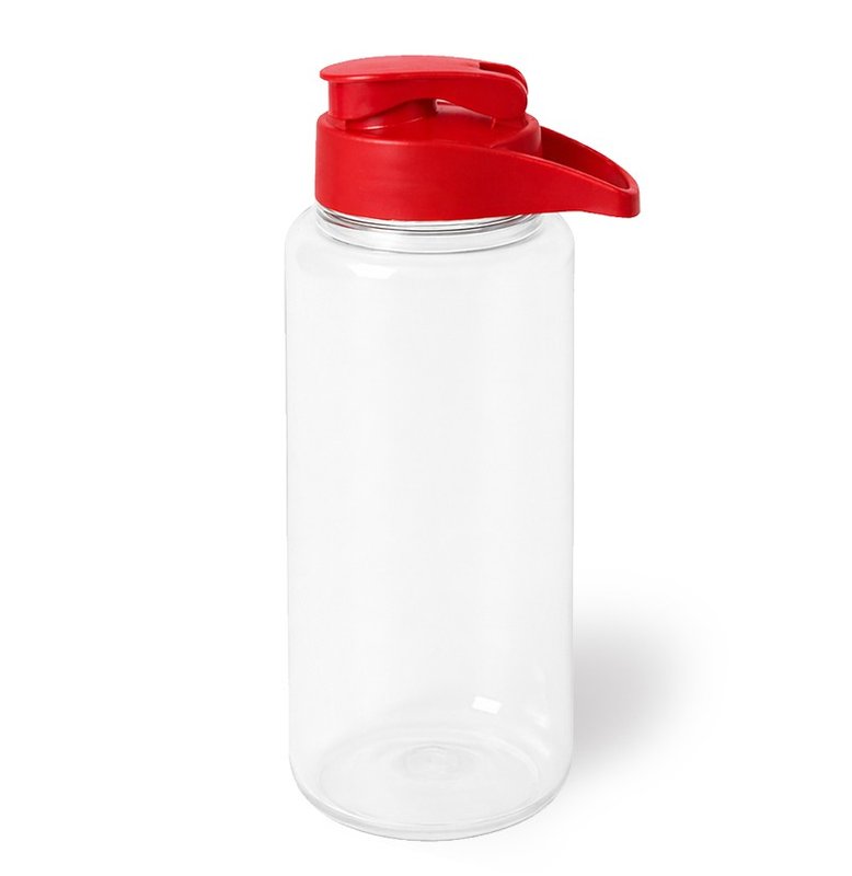 Botella big Dakar, 1100ml, tapa flip, rojo