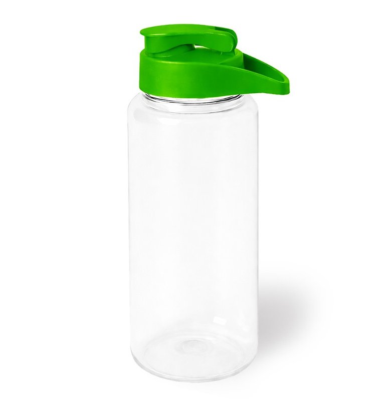 Botella big Dakar, 1100ml, tapa flip, verde claro
