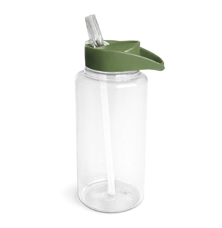 Botella big Dakar S, 1100ml, pico sport, verde oliva
