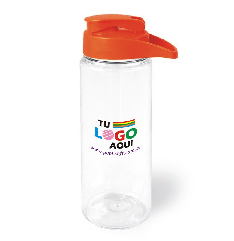 Botella Dakar, 750ml, tapa flip, rojo