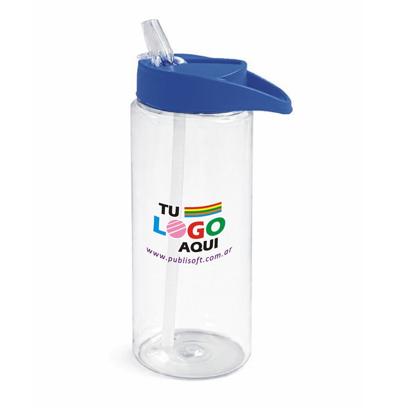 Botella Dakar s, 750ml, pico sport, azul claro