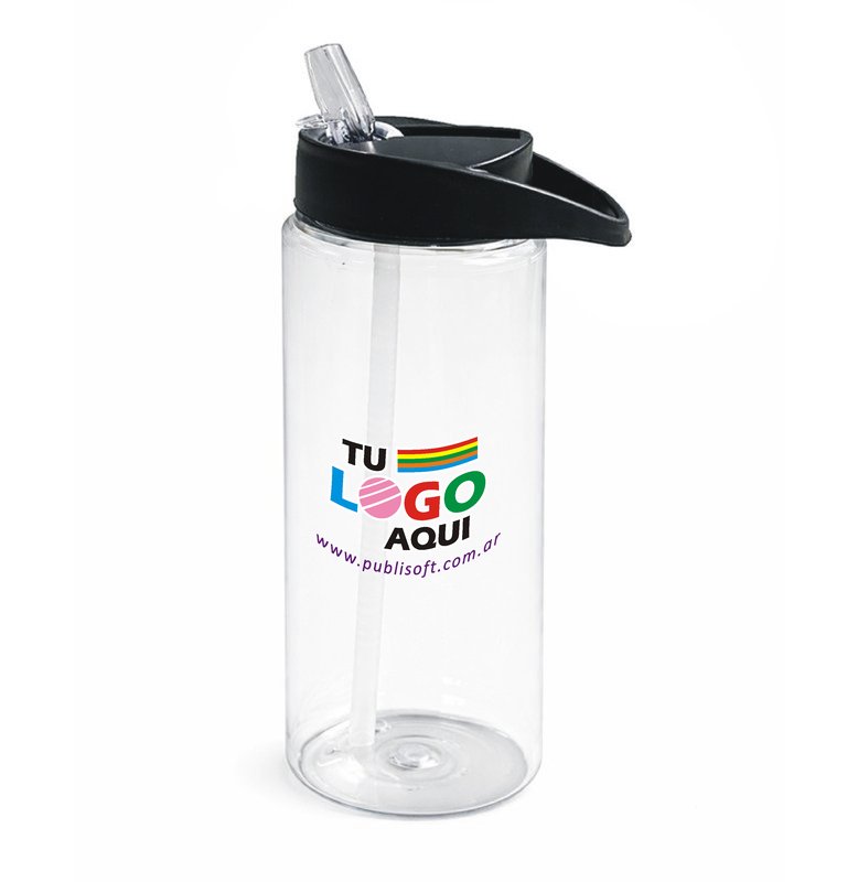 Botella Dakar s, 750ml, pico sport, negro