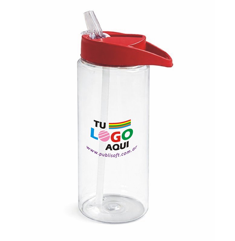 Botella Dakar s, 750ml, pico sport, rojo