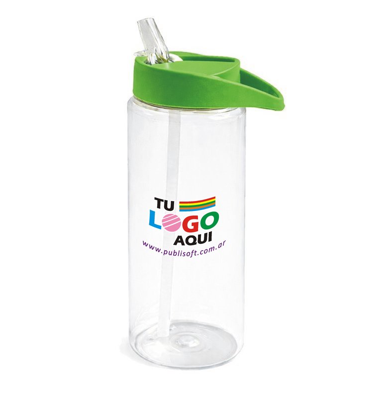 Botella Dakar s, 750ml, pico sport, verde claro