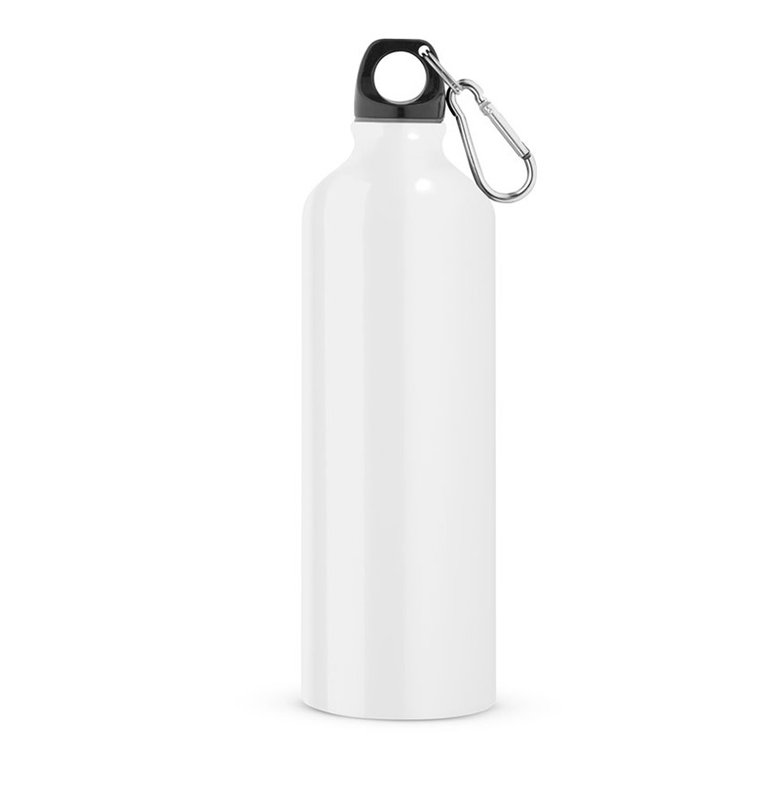 Botella landscape l, 750 ml, aluminio, blanco