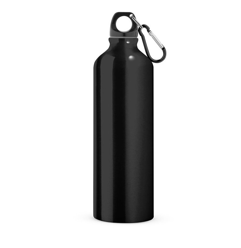 Botella landscape l, 750 ml, aluminio, negro