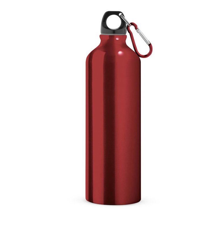Botella landscape l, 750 ml, aluminio, rojo