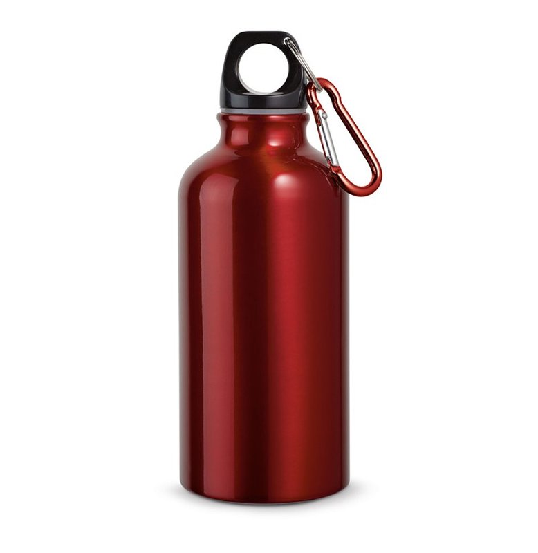 Botella landscape s, 400 ml, aluminio, rojo