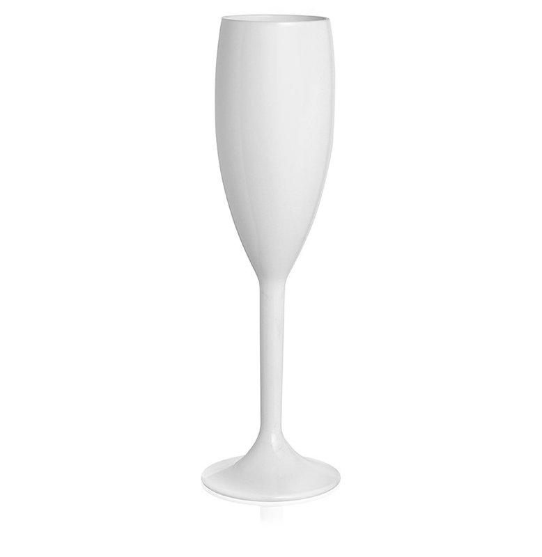 Copa flauta para espumante 160 cm³, blanco