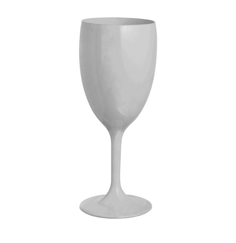 Copa para vino y agua 400 cm³, gris claro