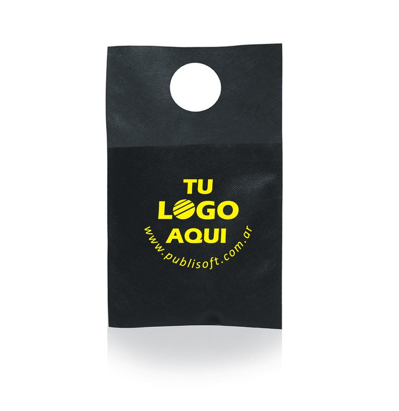 Eco bolsa para auto 20x30 cm, negro