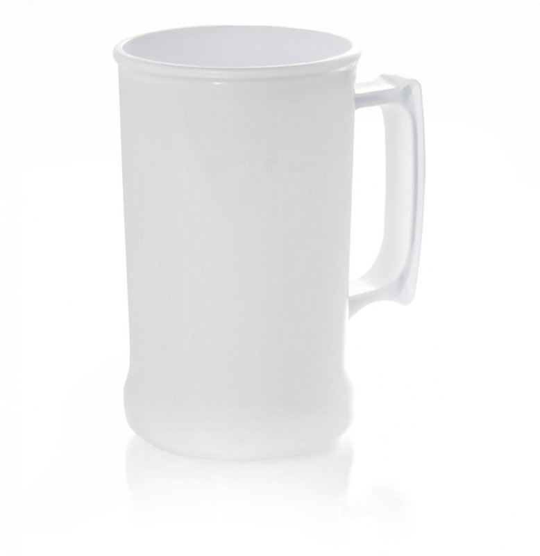 Jarro chopp 400 cm³ ps, blanco