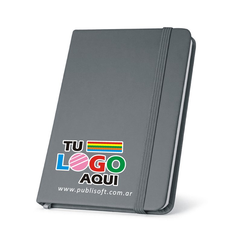 Libreta Hemingway, A5, liso, gris