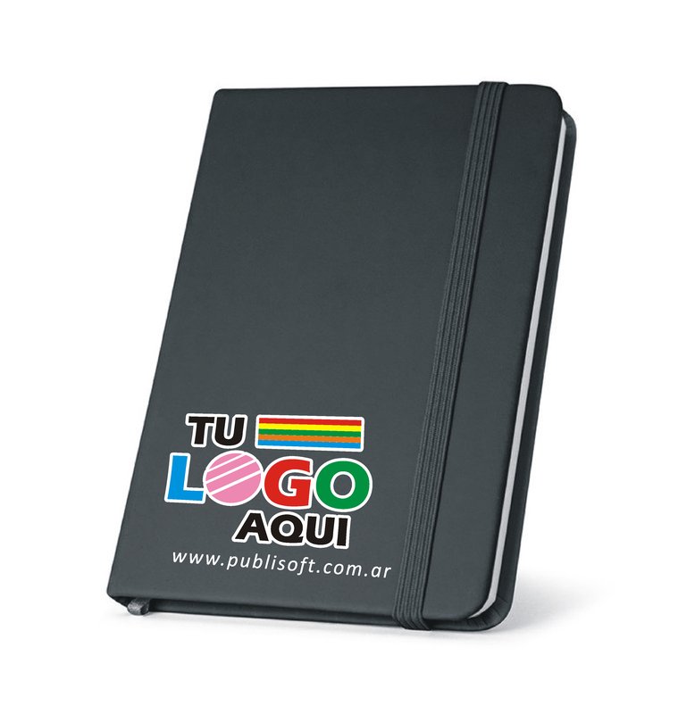 Libreta Hemingway, A5, liso, negro