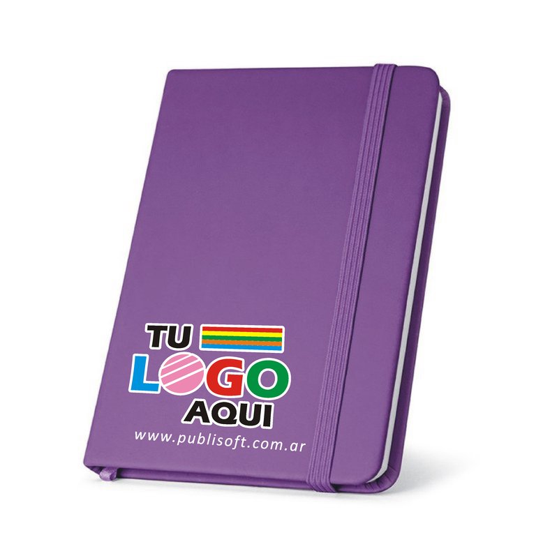 Libreta Hemingway, A5, liso, violeta