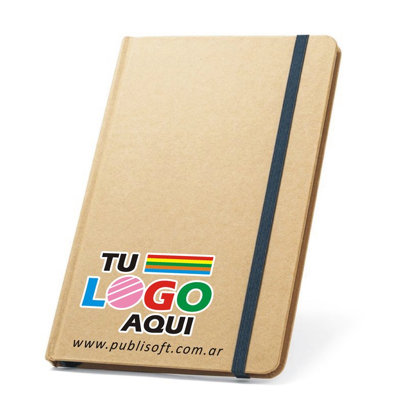 Libreta Magritte, A5,rayado, cartón detalles azul oscuro