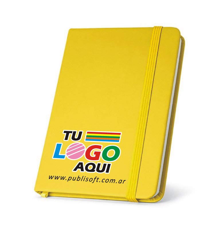 Libreta Meyer, de bolsillo, liso, amarillo