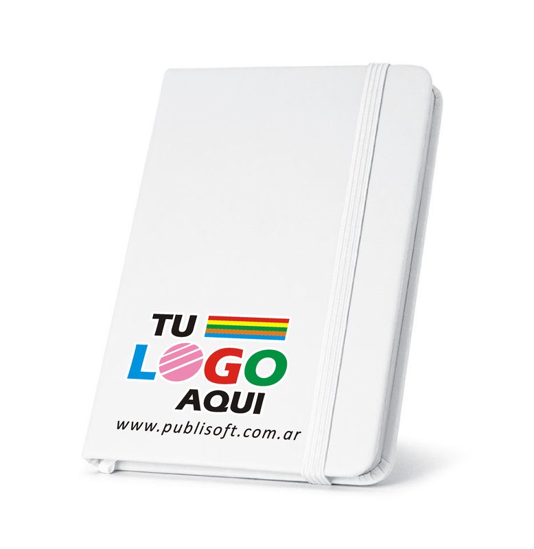Libreta Meyer, de bolsillo, liso, blanco