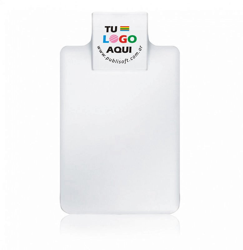 Porta block 1/2 carta, blanco