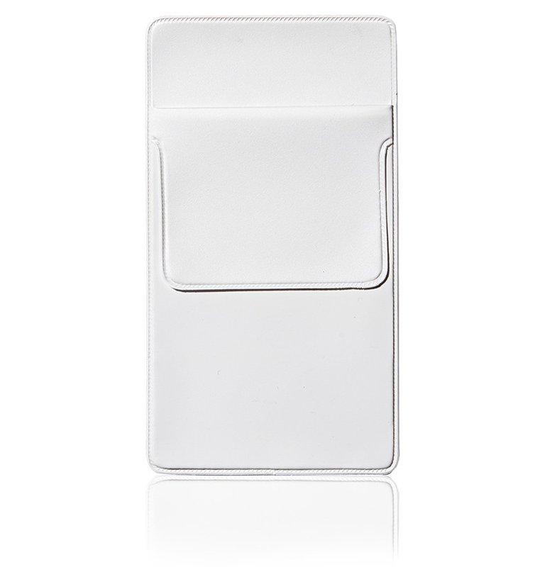 Salva traje, tela pvc blanco