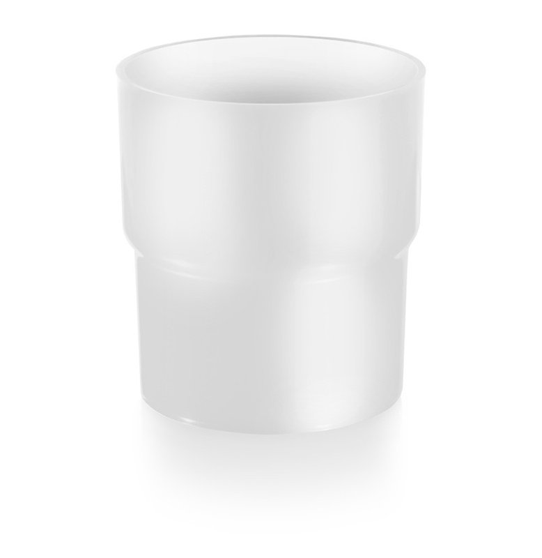 Vaso apilable 250 cm³, blanco