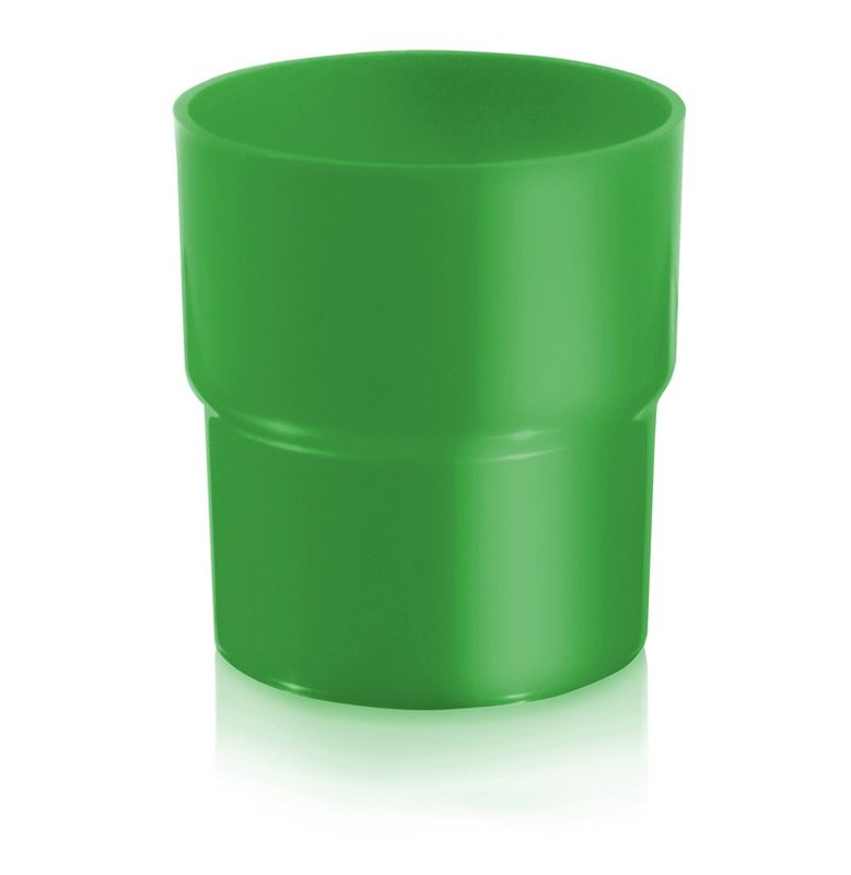 Vaso apilable 250 cm³, verde claro