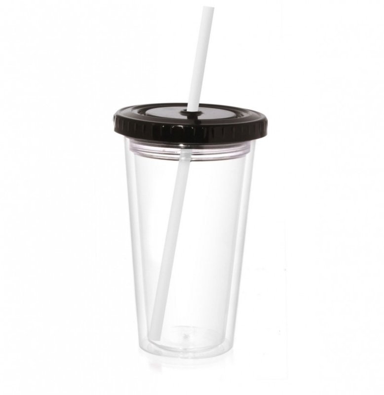 Vaso térmico star 500 cm³,tapa negro.