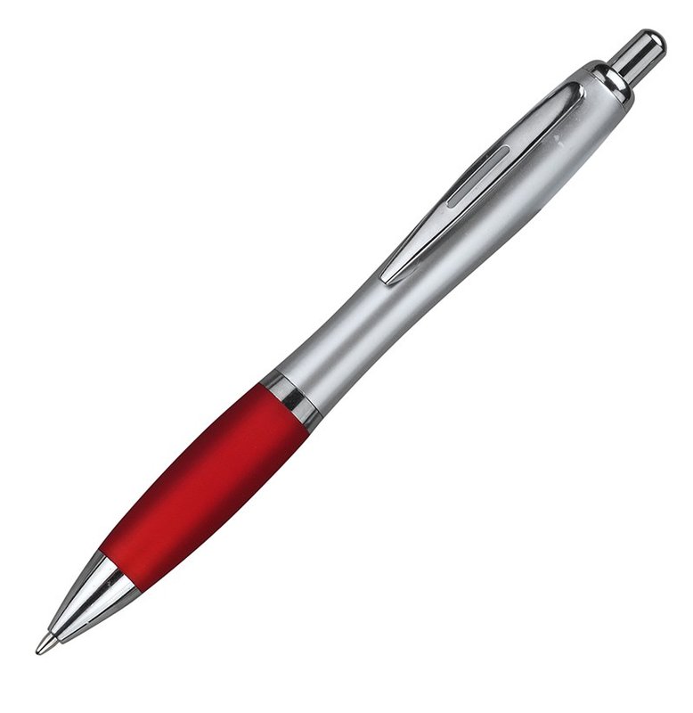 Bolígrafo Bremen metal, rojo - imagen 2