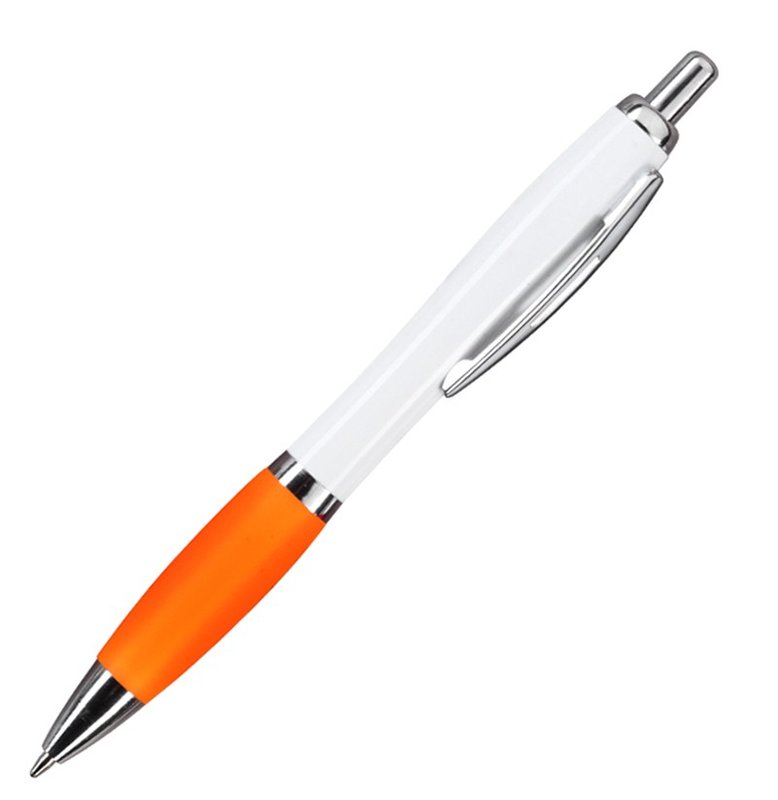 Bolígrafo Bremen white, naranja - imagen 2
