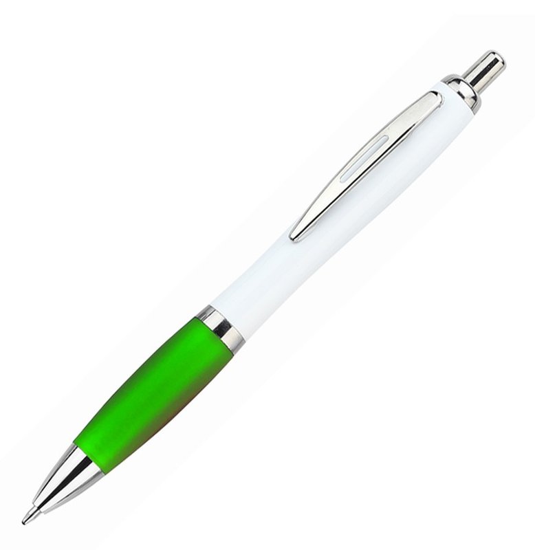 Bolígrafo Bremen white, verde - imagen 2