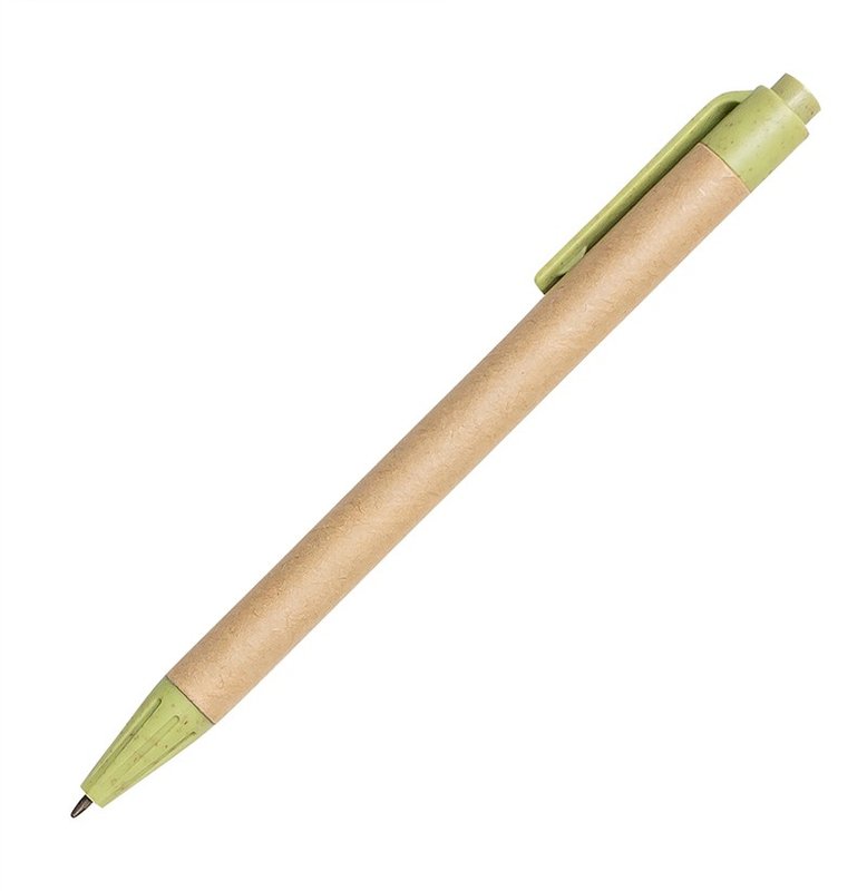 Bolígrafo Eco Friendly, verde claro - imagen 2