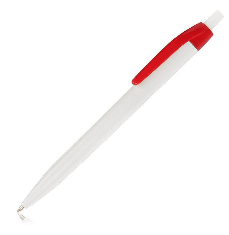 Bolígrafo Lolipop mix, blanco clip rojo - imagen 2