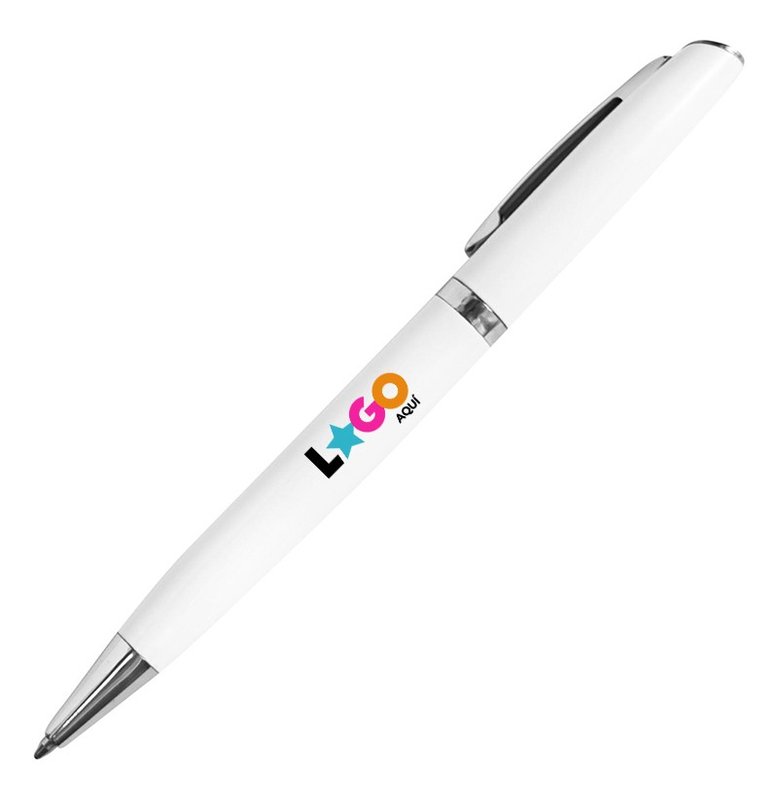 Bolígrafo Merit, blanco - imagen 2