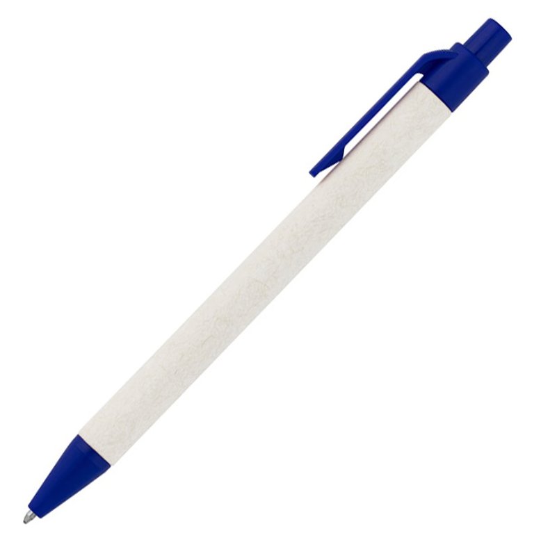 Bolígrafo Milink, cuerpo cartón det azul oscuro - imagen 2