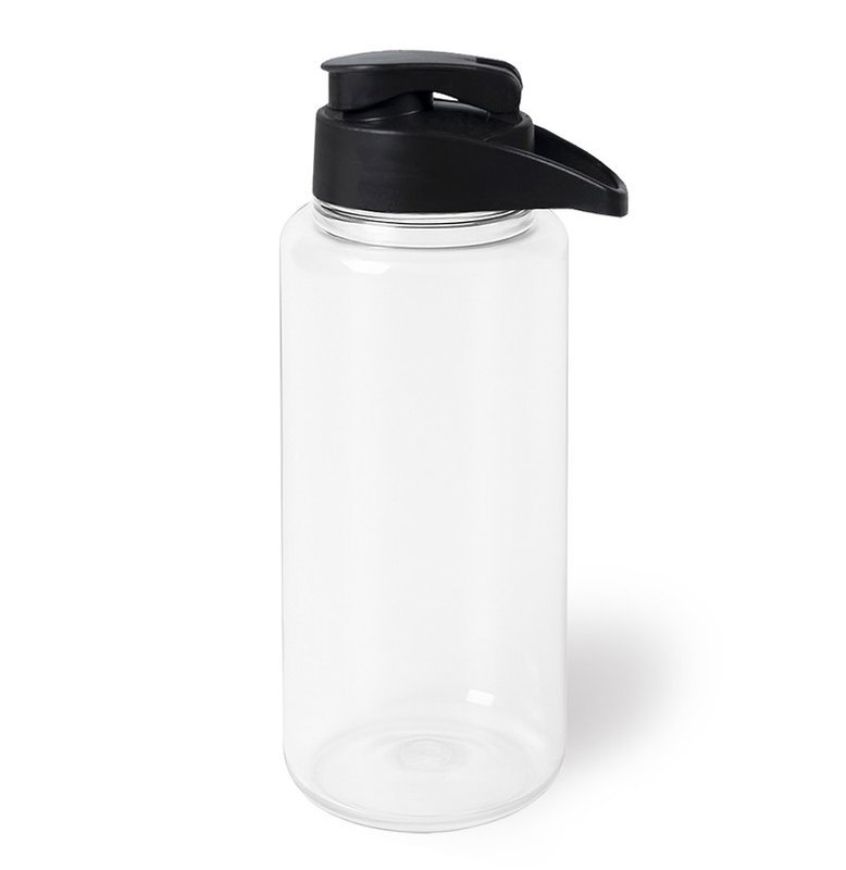 Botella big Dakar, 1100ml, tapa flip, negro - imagen 2