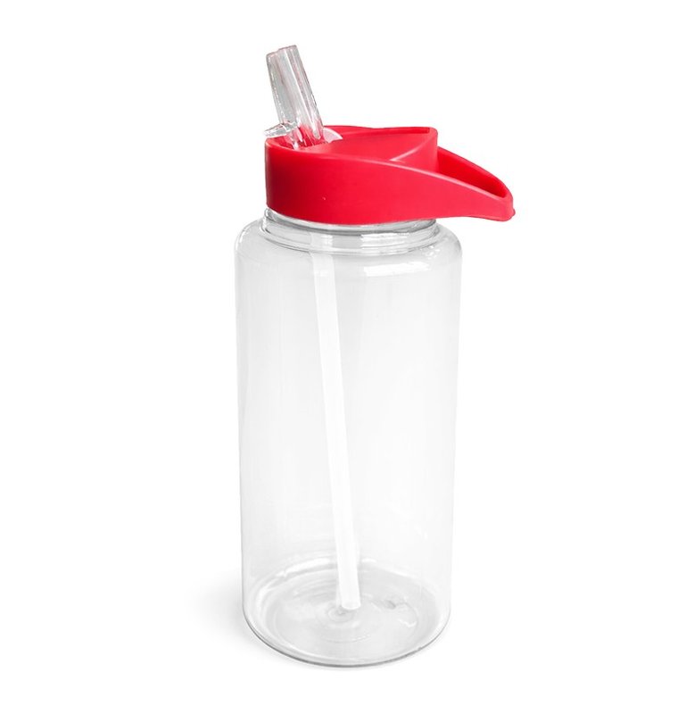 Botella big Dakar S, 1100ml, pico sport, rojo - imagen 2