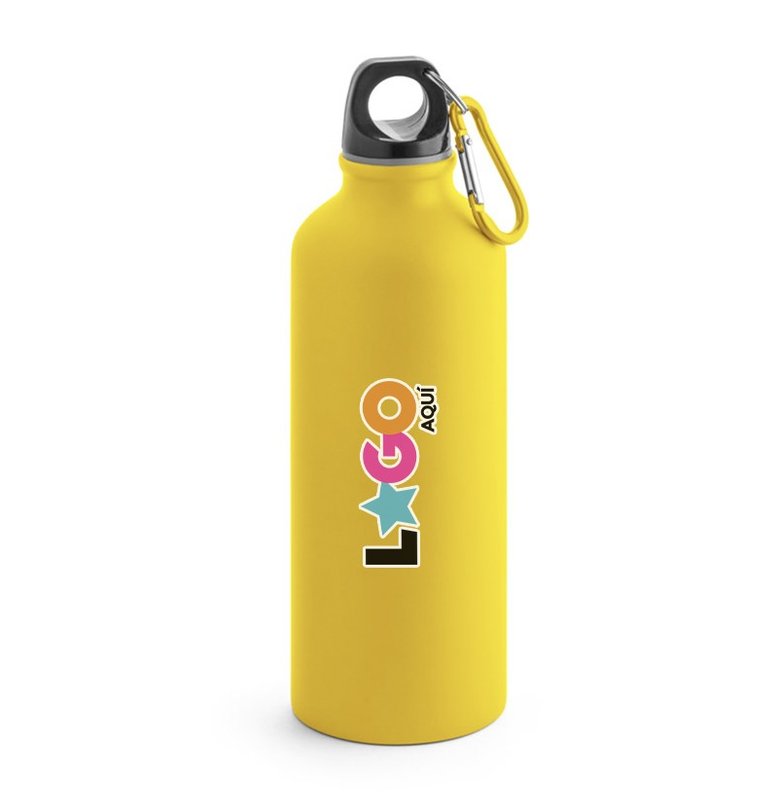 Botella collina 540 ml, aluminio, negro mate - imagen 7